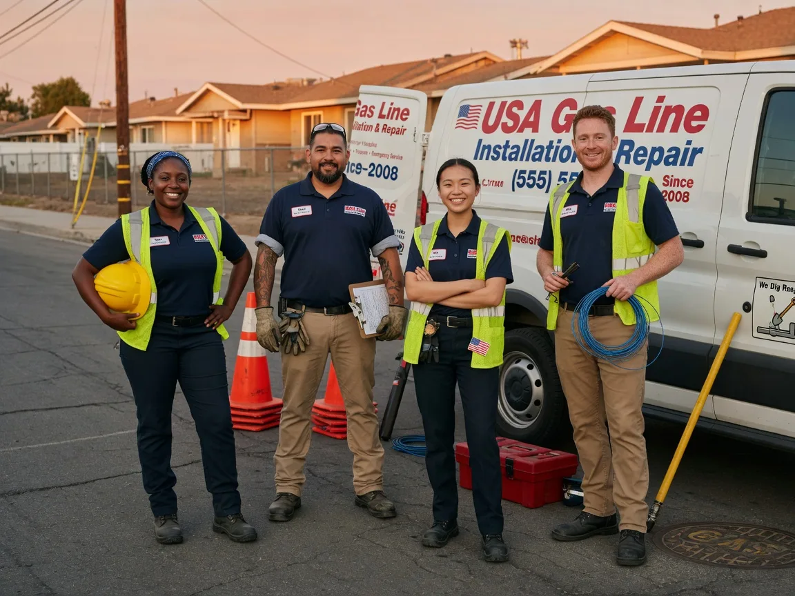 Gas Line Installation company in Moscow, IA